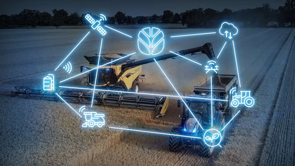 Precisielandbouw bij New Holland